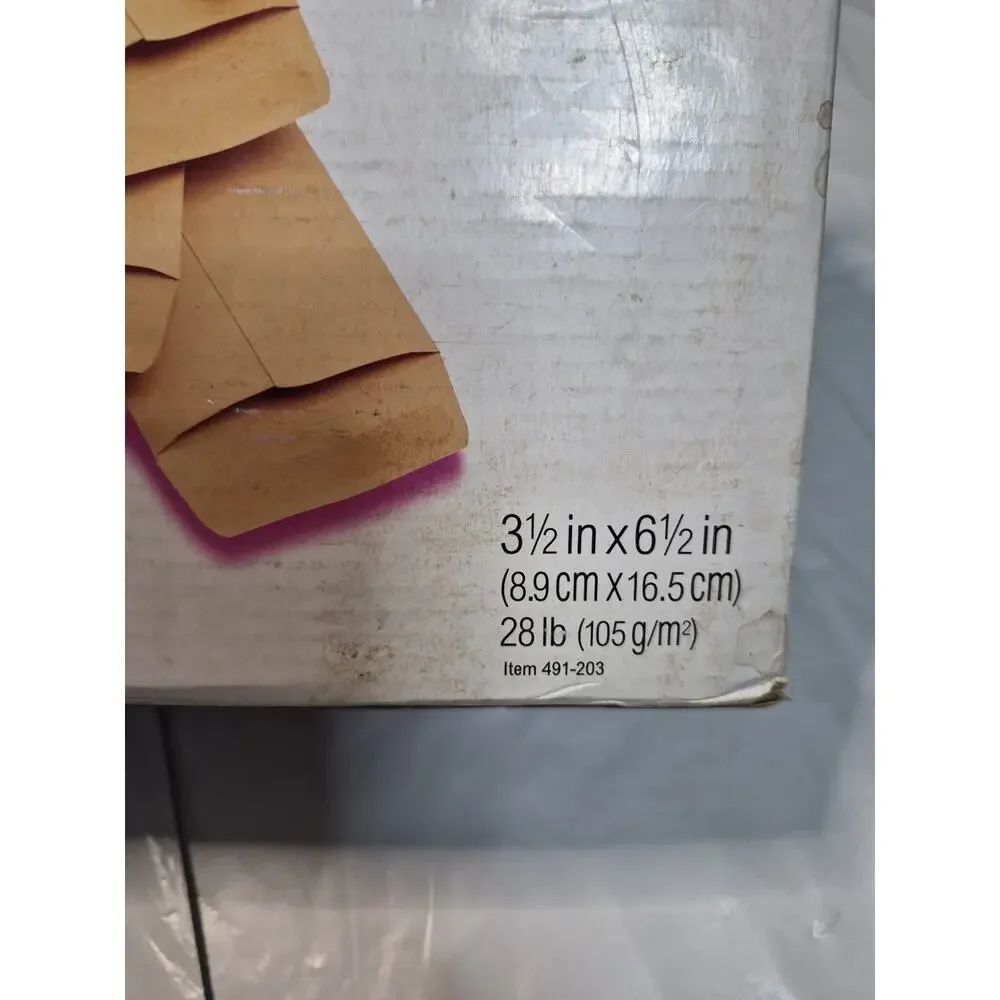 Office Depot #7 Coin Envelopes 3 1/2